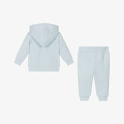 Ralph Lauren-طقم رياضي قطن لون أزرق للمواليد | Childrensalon