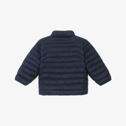 Ralph Lauren-Baby Boys Navy Blue Packable Puffer Jacket | Childrensalon