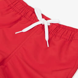 Ralph Lauren-Baby Boys Red Swim Shorts | Childrensalon