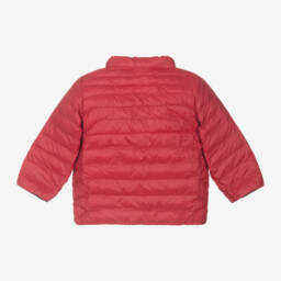 Ralph Lauren-جاكيت منفوخ بوجهين لون كحلي وأحمر للأطفال | Childrensalon