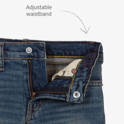 Ralph Lauren-جينز دنيم سليم فيت لون أزرق للأولاد | Childrensalon