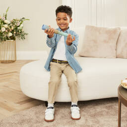 Ralph Lauren-Boys White Cotton Pony Logo T-Shirt | Childrensalon