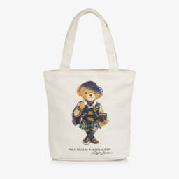 Ralph Lauren-Girls Ivory Embroidered Jersey Sweatshirt | Childrensalon