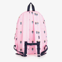 Ralph Lauren-حقيبة ظهر كانفاس لون زهري للبنات (47 سم) | Childrensalon