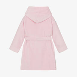 Ralph Lauren-روب قطن تيري لون زهري للبنات | Childrensalon