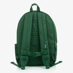 Ralph Lauren-Green Canvas Pony Logo Backpack (45cm) | Childrensalon