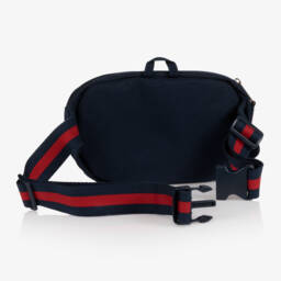 Ralph Lauren-Navy Blue Canvas Belt Bag (27cm) | Childrensalon