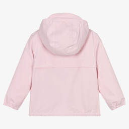 Ralph Lauren-جاكيت بغطاء رأس لون زهري | Childrensalon