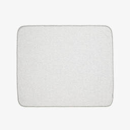 Ralph Lauren-بطانية بطبعة دب بولو قطن لون أبيض (80 سم) | Childrensalon