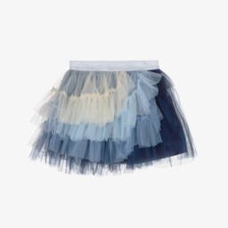 RaspberryPlum-Girls Blue Tulle Tutu Skirt | Childrensalon