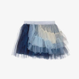RaspberryPlum-Girls Blue Tulle Tutu Skirt | Childrensalon