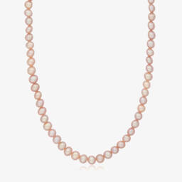 Pink Pearl Necklace (36cm)