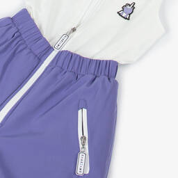 Roarsome-بنطلون تزلج بتصميم يونيكورن لون بنفسجي للبنات | Childrensalon