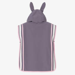 Roarsome-منشفة بونشو "هوب الأرنب" لون رمادي  | Childrensalon