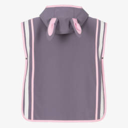 Roarsome-منشفة بونشو "هوب الأرنب" لون رمادي  | Childrensalon