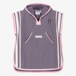 Roarsome-منشفة بونشو "هوب الأرنب" لون رمادي  | Childrensalon