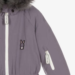 Roarsome-Grey Hop The Bunny Snowsuit | Childrensalon