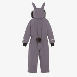 Roarsome-Grey Hop The Bunny Snowsuit | Childrensalon