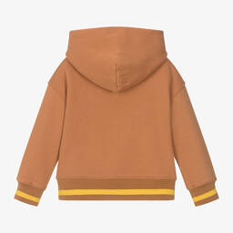 Roarsome-سويتشيرت بهودي قطن عضوي لون برتقالي | Childrensalon