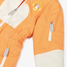 Roarsome-Orange Technical Bingo Snowsuit | Childrensalon