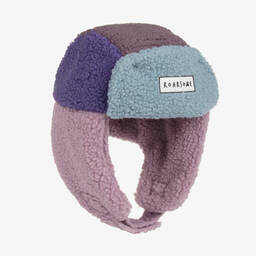 Roarsome-قبعة ترابر فليس شيربا لون بنفسجي | Childrensalon
