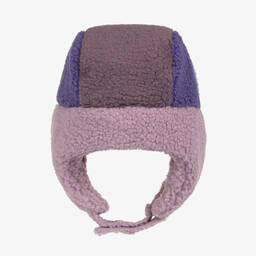 Roarsome-قبعة ترابر فليس شيربا لون بنفسجي | Childrensalon