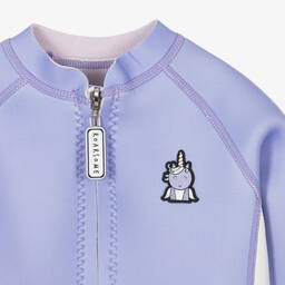 Roarsome-بدلة غطس يونيكورن لون بنفسجي للبنات | Childrensalon