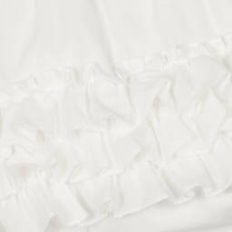 Sarah Louise-Baby Girls Ivory Frilly Pants | Childrensalon
