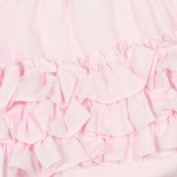 Sarah Louise-Baby Girls Pink Frilly Pants | Childrensalon