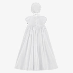 Sarah Louise-Beaded Ceremony Gown & Bonnet Set | Childrensalon