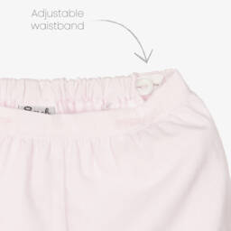 Sarah Louise-Pink & White Buster Suit | Childrensalon