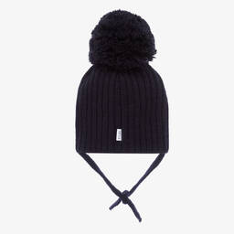 Sätila of Sweden-قبعة بوم بوم أكريليك محبوك لون كحلي | Childrensalon