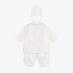 Sevva-Boys White Ceremony Babysuit Set | Childrensalon