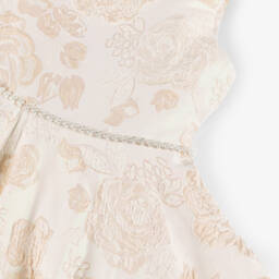 Sevva-فستان بروكاد لون ذهبي  | Childrensalon