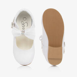 Sevva-Girls White Mary Jane Shoes | Childrensalon