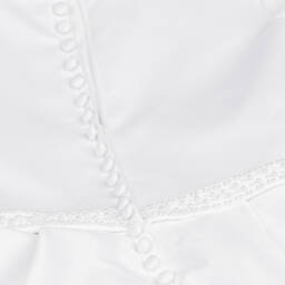 Sevva-Girls White Satin Dress | Childrensalon