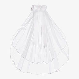 Sevva-إكليل شعر تول وديامونتي لون أبيض | Childrensalon