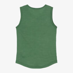 Smalls Merino-توب فيست صوف مارينو ZQ  لون أخضر | Childrensalon