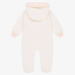 Sofija-Розовый прогулочный комбинезон из хлопка для малышек | Childrensalon