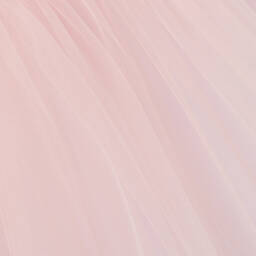 Sofija-فستان قطن وتول بكشكش لون زهري | Childrensalon