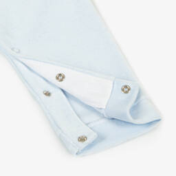 Sofija-بدلة رومبر قطيفة لون أزرق للأولاد | Childrensalon