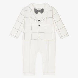 Sofija-أفرول أطفال ولادي قطن لون عاجي | Childrensalon