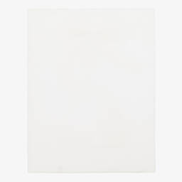 Sofija-Ivory Cotton Padded Blanket (85cm) | Childrensalon