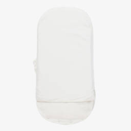 Sofija-Ivory Velour Baby Nest (69cm) | Childrensalon