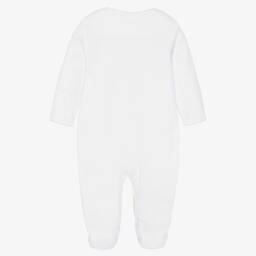 Sofija-بيبي غرو قطن لون أبيض للأطفال | Childrensalon