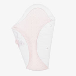 Sofija-بيبي نيست مبطن قطن لون أبيض (61 سم) | Childrensalon