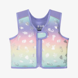 Soli Swim-Multicoloured Sea Creatures Swimming Float Vest | Childrensalon