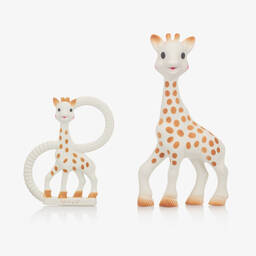 Sophie la Girafe-طقم هدية عضّاضة ولعبة زرافة للأطفال | Childrensalon