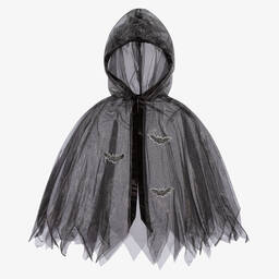 Souza-Black Glitter Bat Costume Cape | Childrensalon