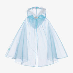Souza-Girls Blue Ice-Queen Cape | Childrensalon